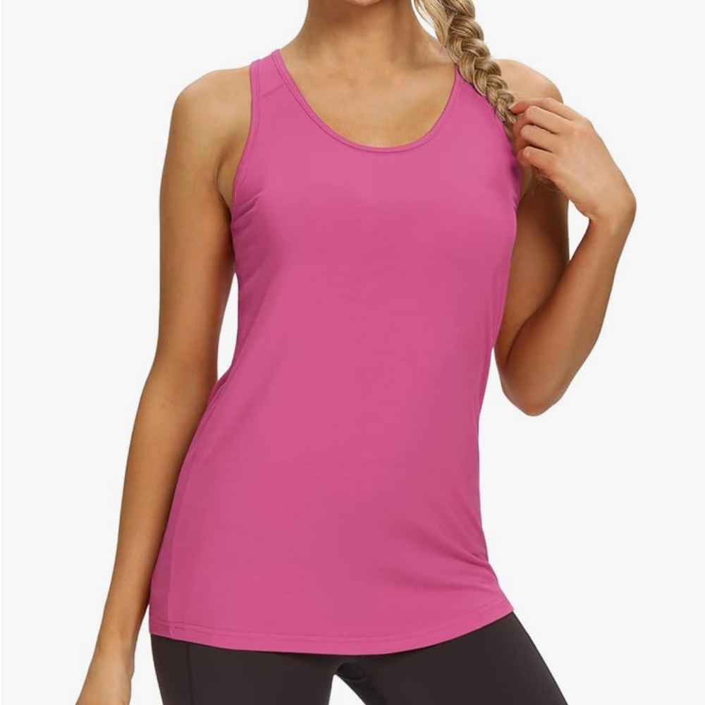 BOGO item Vibrant Pink Women's Tank Top worn once